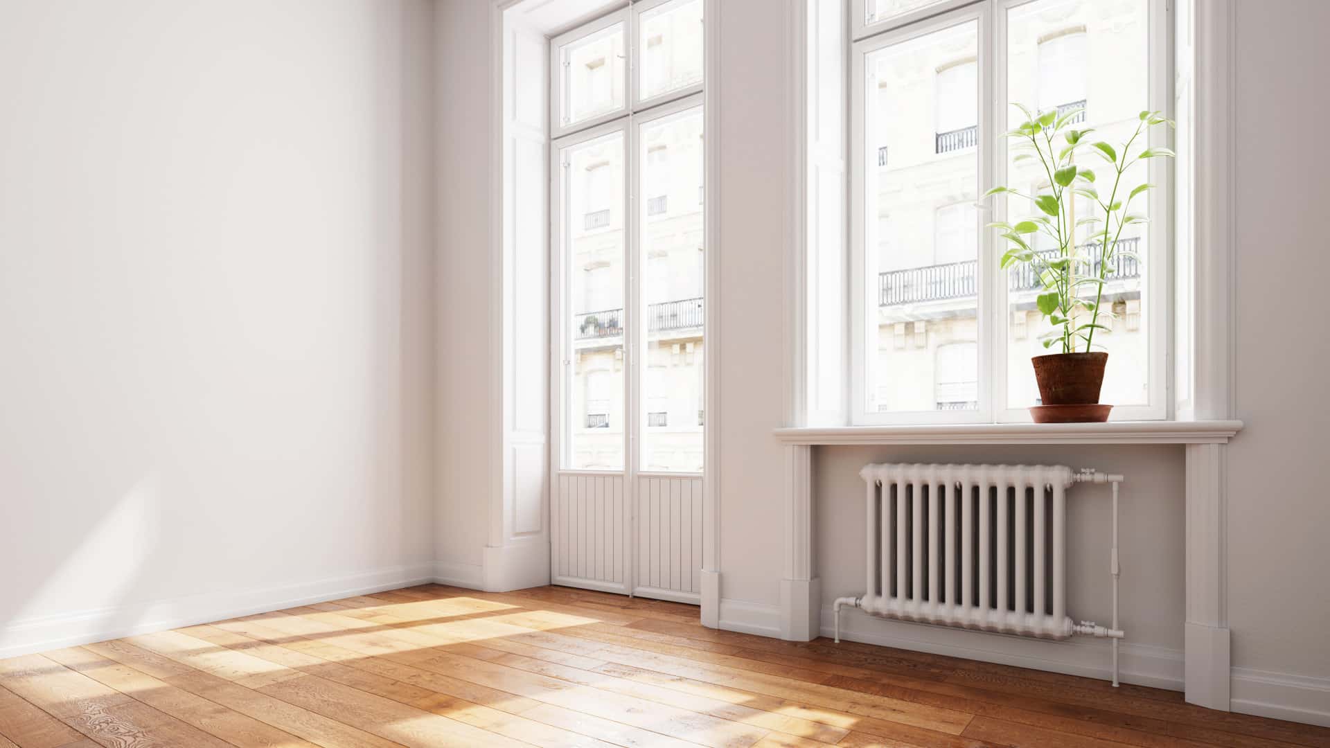 Placer le radiateur est sous une fenêtre — free download