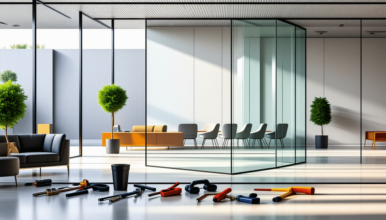 découvrez nos astuces pratiques pour installer une verrière sans avoir besoin de mur ni de plafond, et profitez d'une solution ingénieuse pour séparer vos espaces avec style et facilité.