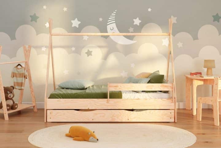 Lit cabane enfant